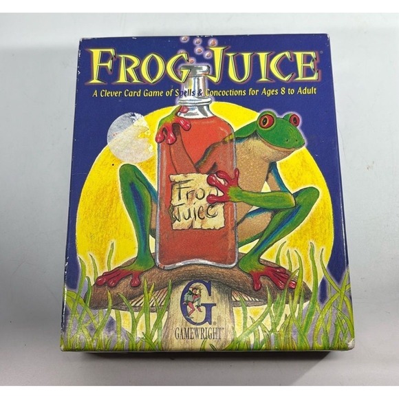 FROG JUICE - A Clever Card Game of Spells & Concoctions Gamewright 2010 COMPLETE - Picture 1 of 3